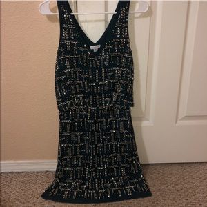 Cache Dresses - Cache size 0 like new beaded dress! Cache Dresses - Cache size 0 like new beaded dress!